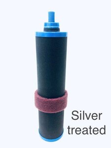 AQUA Logic - Filter Element - Gravity - CS-Ultra - 0,03mcr - 8 INCH - (Silver treated)