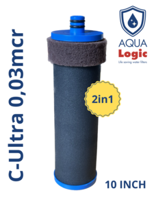 AQUA Logic - Filter Element - Inline - C-Ultra - 0,03mcr - 10 INCH - Gen2