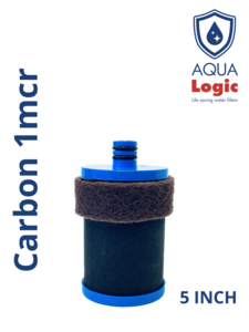 AQUA Logic - Filter Element - Inline - Carbon - 1mcr - 5 INCH - Gen2