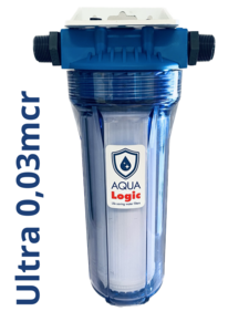 AQUA Logic - Inline 3/4 - Ultra Full Size - 0,03 mcr - 10 INCH - (inbouw waterfilter)