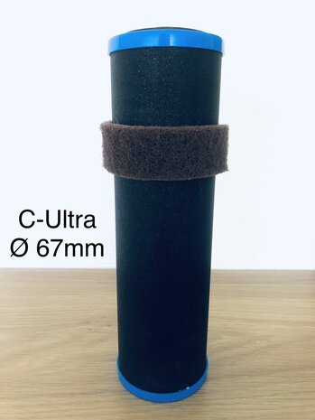 AQUA Logic - Filter Element - Inline - C-Ultra - 0,03mcr - 10 INCH - Ø 67mm