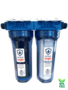 AQUA Logic - Inline Duo 3/4 - Carbon + Ultra Full-Size - 0,03mcr - 10 INCH - Gen2 - (Inbouw Waterfilter)