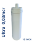 AQUA Logic - Filter Element - Inline - Ultra Full Size - 0,03mcr - 10 INCH