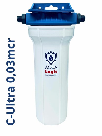 AQUA Logic - Inline 3/8 - C-Ultra - 0,03mcr - 10 INCH - Gen2 - (inbouw-waterfilter)